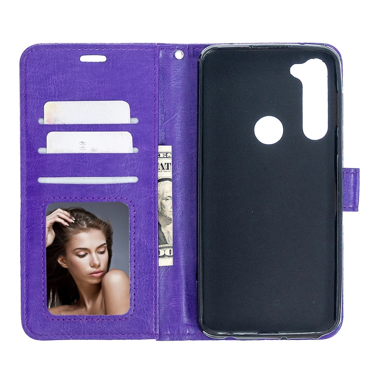 For Motorola Moto G Pro Crazy Horse Texture Horizontal Flip Leather Case with Holder & Card Slots & Wallet & Photo Frame