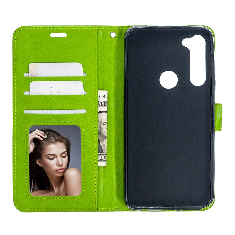 For Motorola Moto G Pro Crazy Horse Texture Horizontal Flip Leather Case with Holder & Card Slots & Wallet & Photo Frame