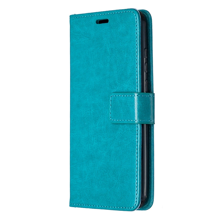 For Motorola Moto E6s (2020) Crazy Horse Texture Horizontal Flip Leather Case with Holder & Card Slots & Wallet & Photo Frame