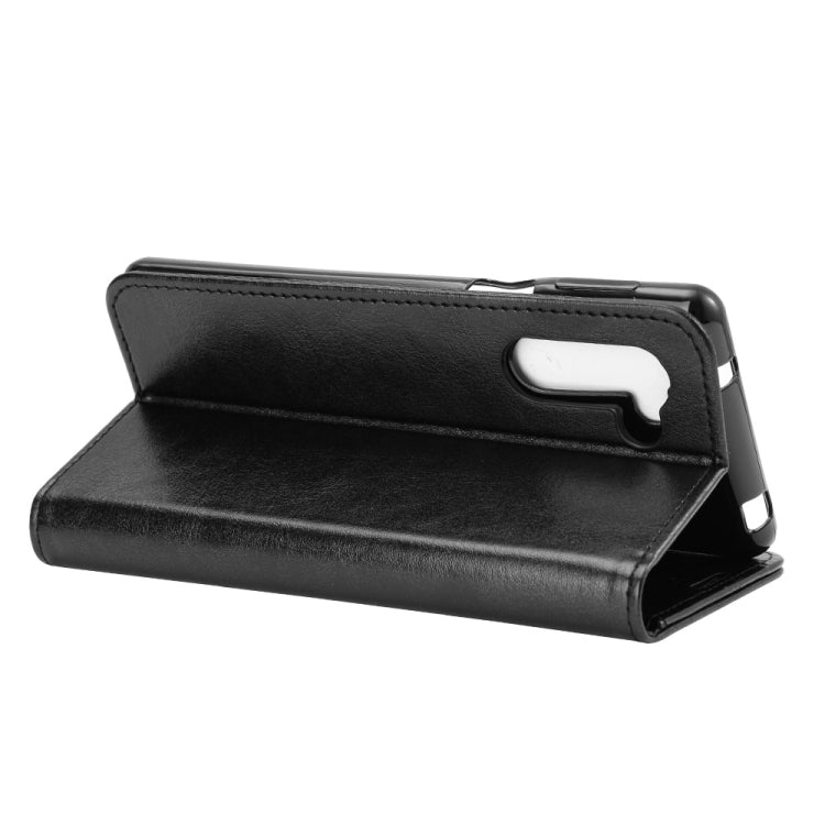 For Sharp senior R64 Texture Single Horizontal Flip Protective Case with Holder & Card Slots & Wallet& Photo Frame