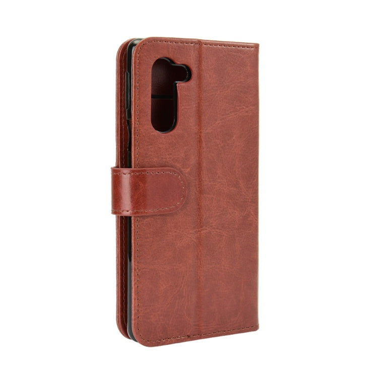 For Sharp senior R64 Texture Single Horizontal Flip Protective Case with Holder & Card Slots & Wallet& Photo Frame