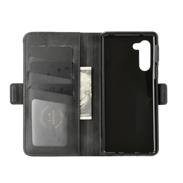 For Sharp senior  Dual-side Magnetic Buckle Horizontal Flip Leather Case with Holder & Card Slots & Wallet