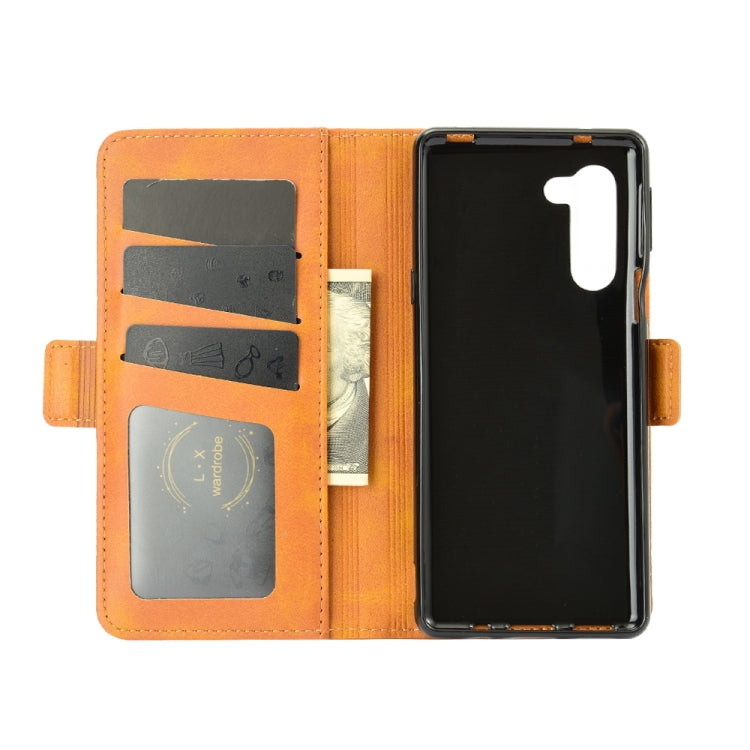 For Sharp senior  Dual-side Magnetic Buckle Horizontal Flip Leather Case with Holder & Card Slots & Wallet