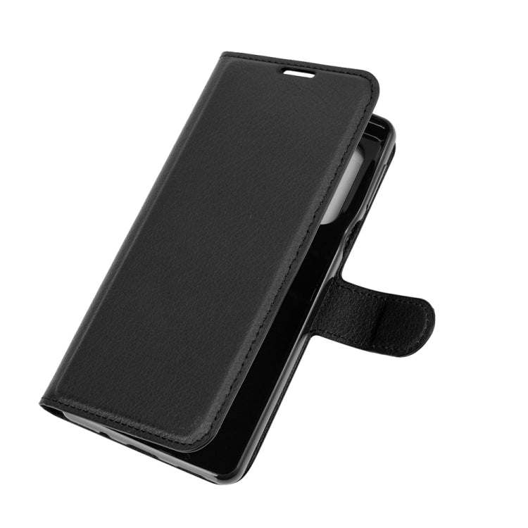 For Sharp senior Litchi Texture Horizontal Flip Protective Case with Holder & Card Slots & Wallet