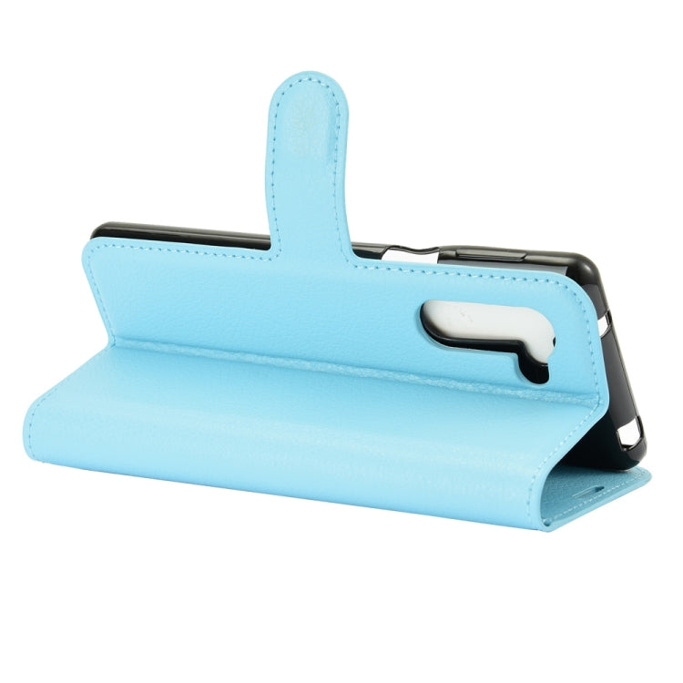 For Sharp senior Litchi Texture Horizontal Flip Protective Case with Holder & Card Slots & Wallet