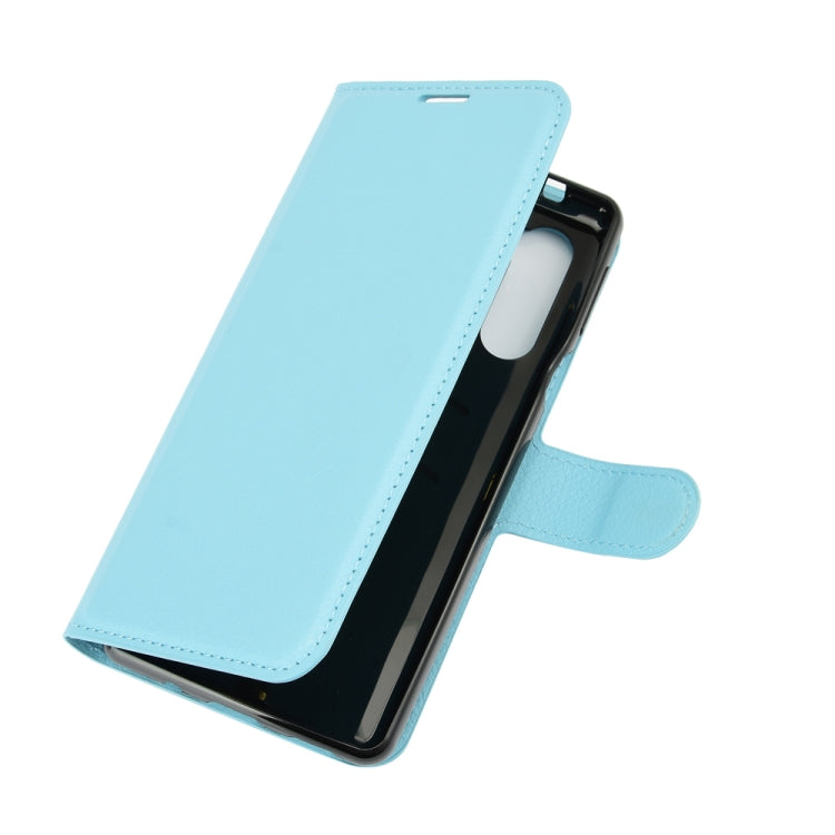 For Sharp senior Litchi Texture Horizontal Flip Protective Case with Holder & Card Slots & Wallet