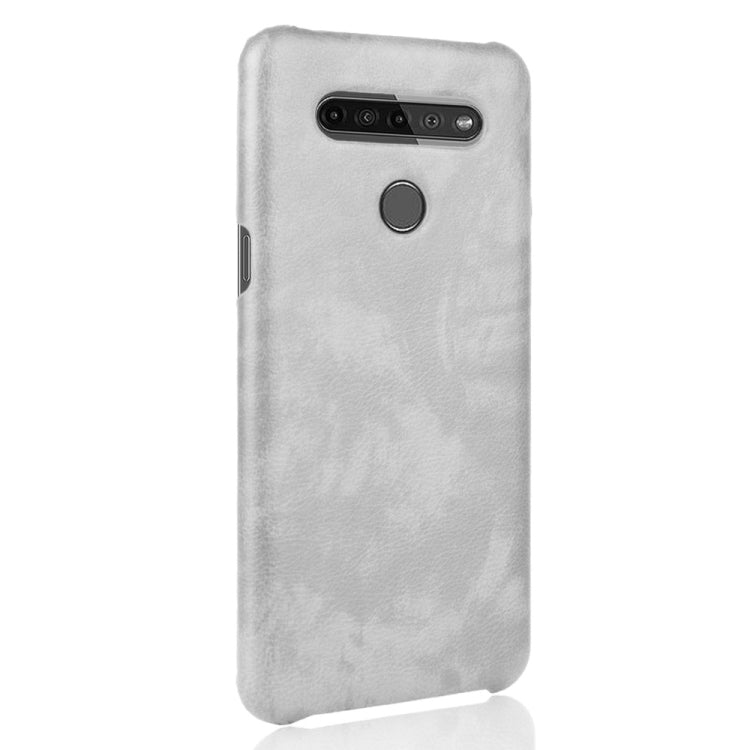 For LG K41S Shockproof Litchi Texture PC + PU Case