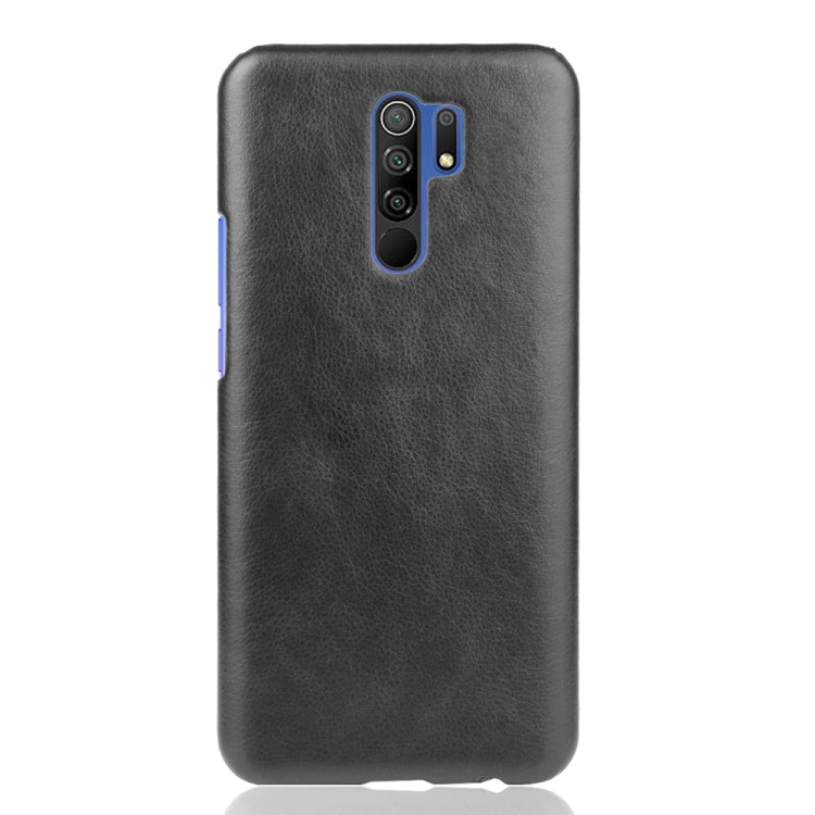 For Xiaomi Redmi 9 Shockproof Litchi Texture PC + PU Case