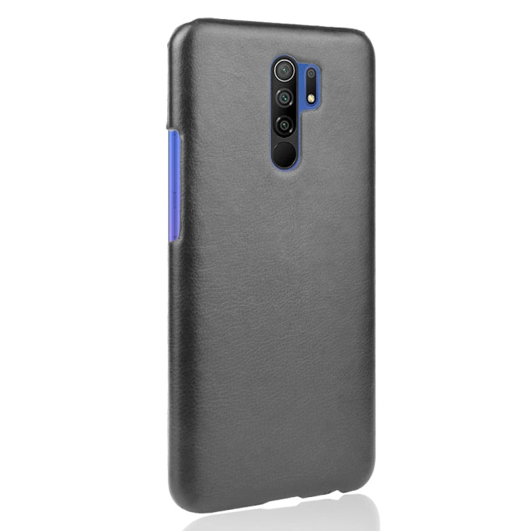 For Xiaomi Redmi 9 Shockproof Litchi Texture PC + PU Case