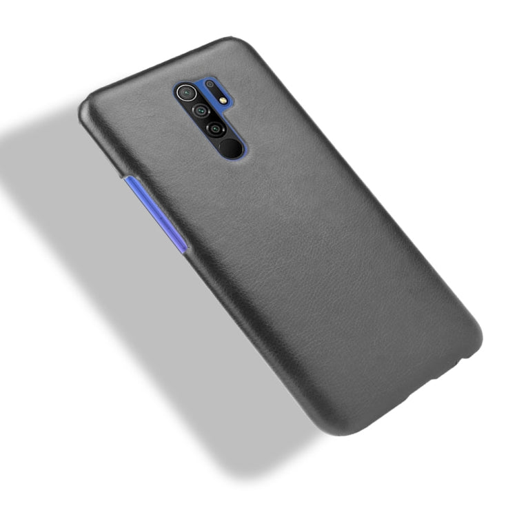 For Xiaomi Redmi 9 Shockproof Litchi Texture PC + PU Case
