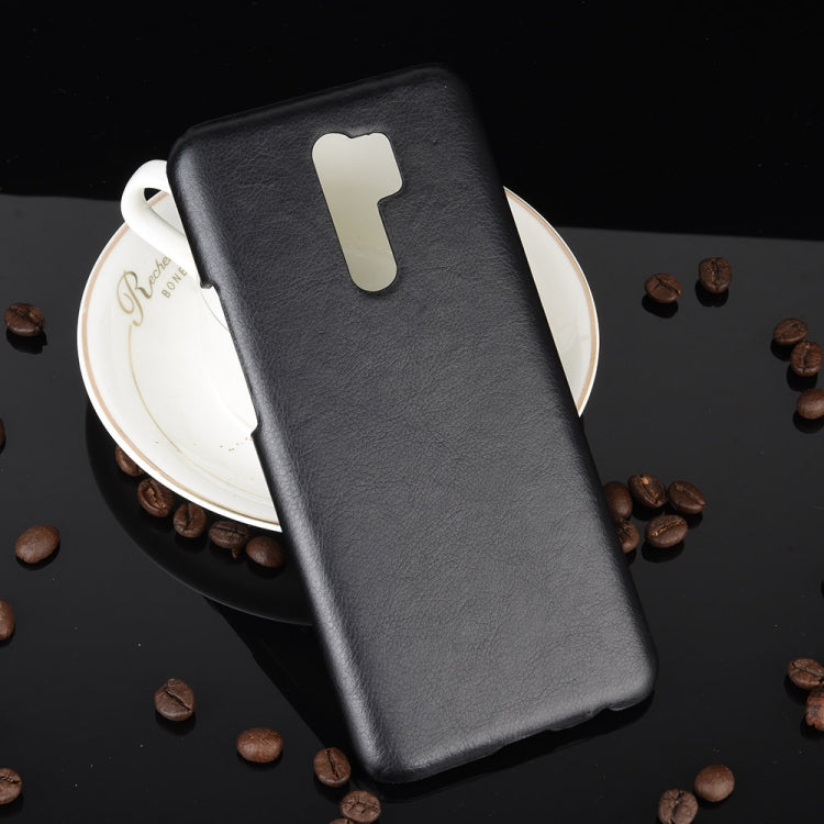 For Xiaomi Redmi 9 Shockproof Litchi Texture PC + PU Case