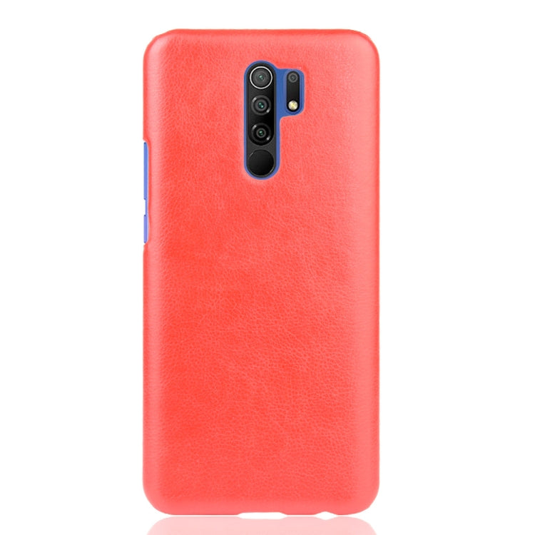 For Xiaomi Redmi 9 Shockproof Litchi Texture PC + PU Case