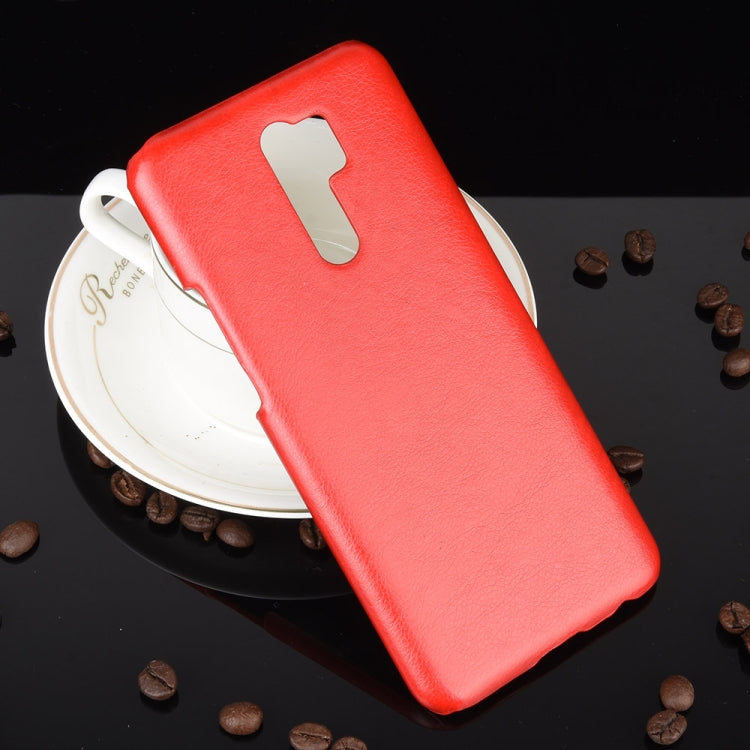For Xiaomi Redmi 9 Shockproof Litchi Texture PC + PU Case