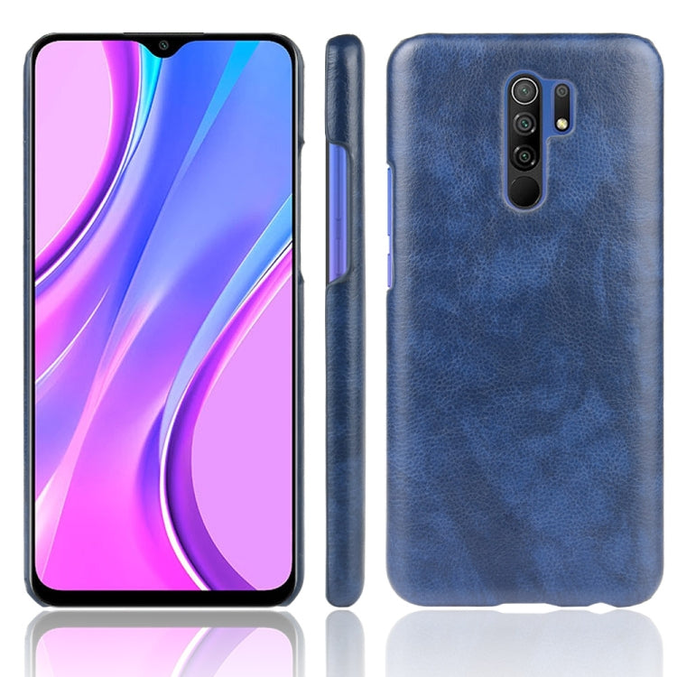 For Xiaomi Redmi 9 Shockproof Litchi Texture PC + PU Case
