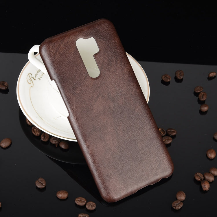 For Xiaomi Redmi 9 Shockproof Litchi Texture PC + PU Case