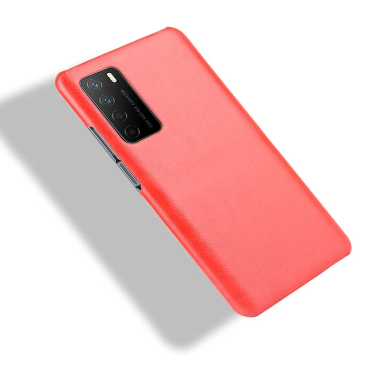 For Huawei Honor Play4 Shockproof Litchi Texture PC + PU Case