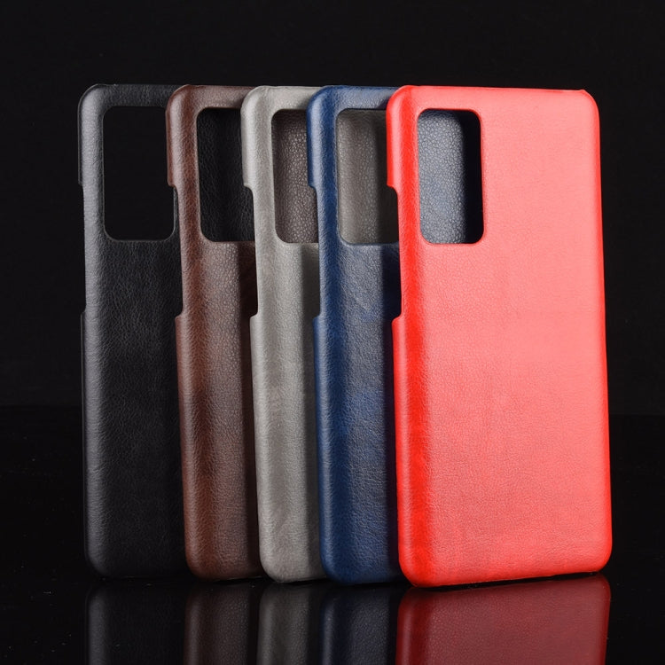 For Huawei Honor Play4 Shockproof Litchi Texture PC + PU Case