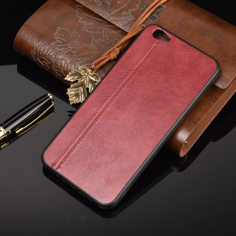 For Vivo V5/Y67 Shockproof Sewing Cow Pattern Skin PC + PU + TPU Case