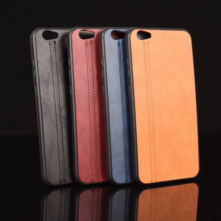 For Vivo V5/Y67 Shockproof Sewing Cow Pattern Skin PC + PU + TPU Case