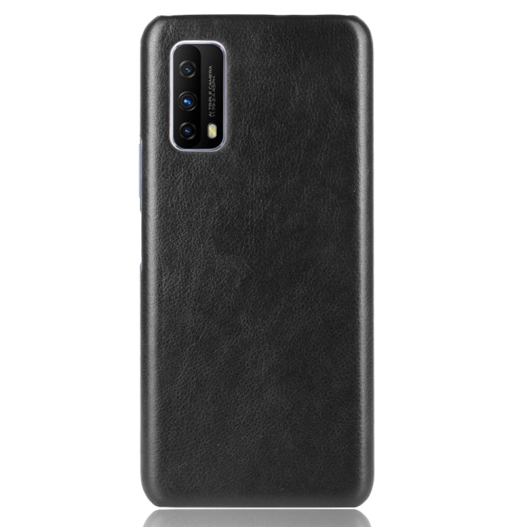 For Vivo Z1x  Shockproof Litchi Texture PC + PU Case