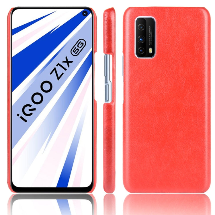 For Vivo Z1x  Shockproof Litchi Texture PC + PU Case