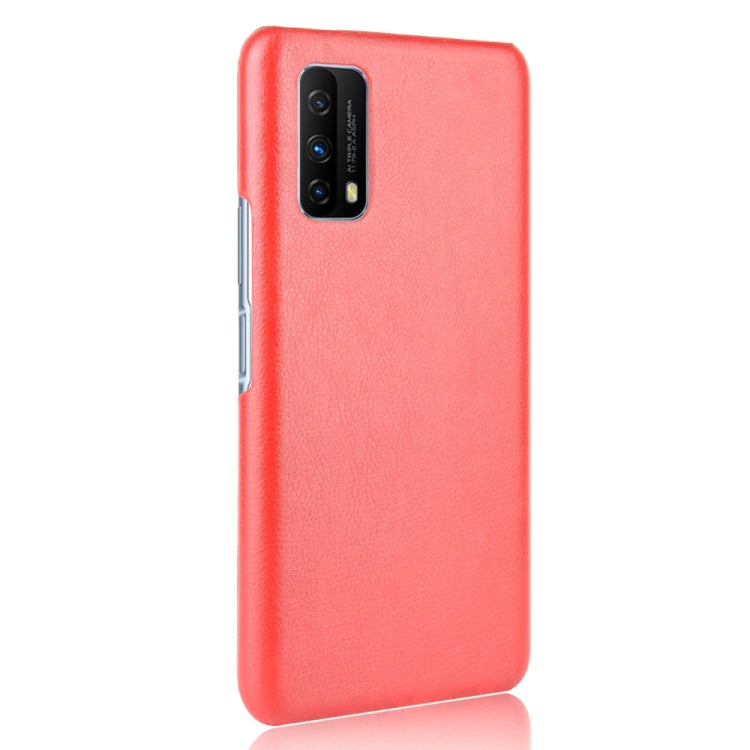 For Vivo Z1x  Shockproof Litchi Texture PC + PU Case