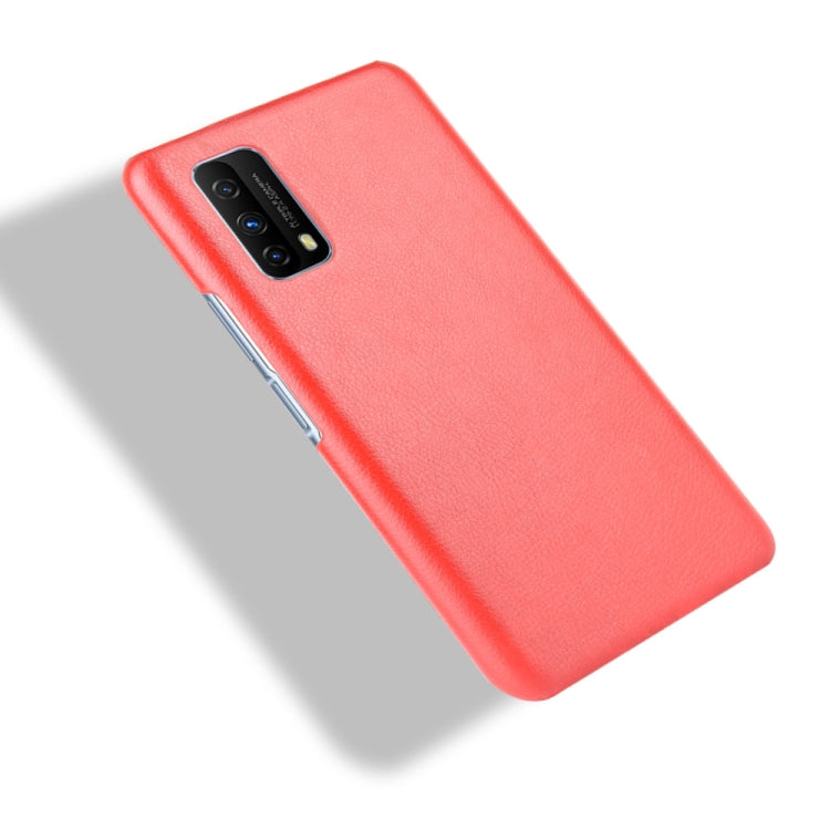 For Vivo Z1x  Shockproof Litchi Texture PC + PU Case
