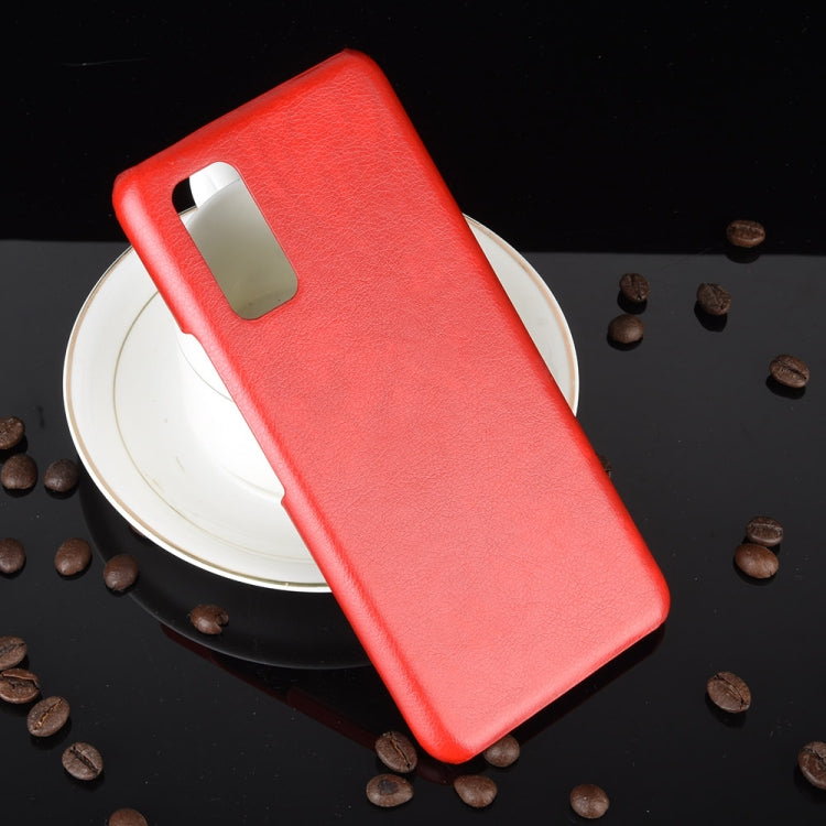 For Vivo Z1x  Shockproof Litchi Texture PC + PU Case