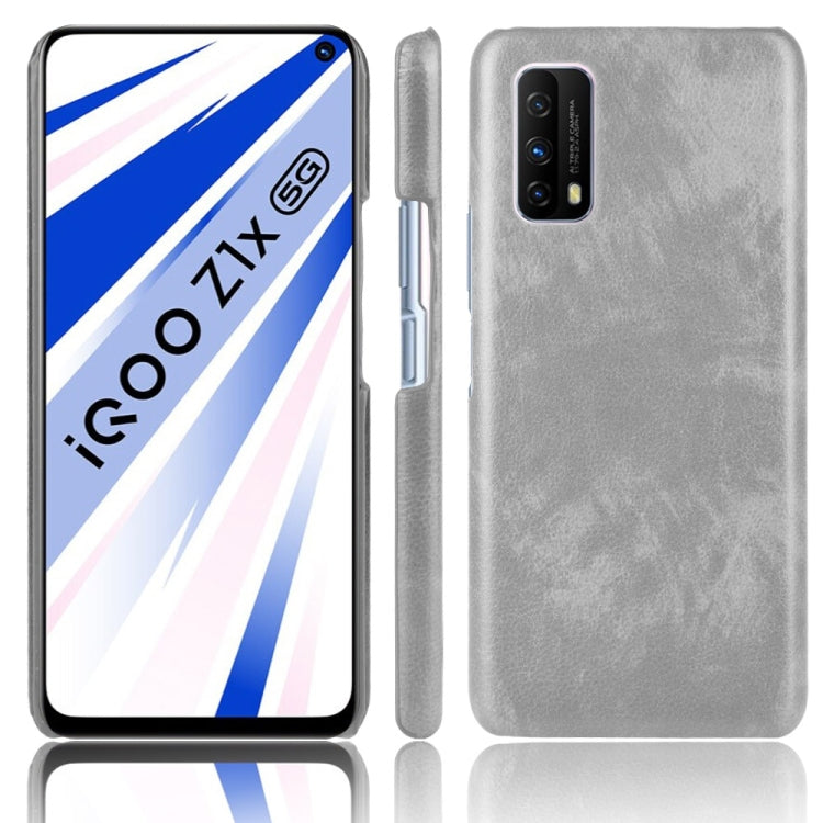 For Vivo Z1x  Shockproof Litchi Texture PC + PU Case
