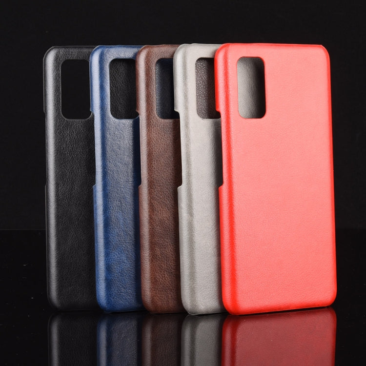 For Vivo Z1x  Shockproof Litchi Texture PC + PU Case