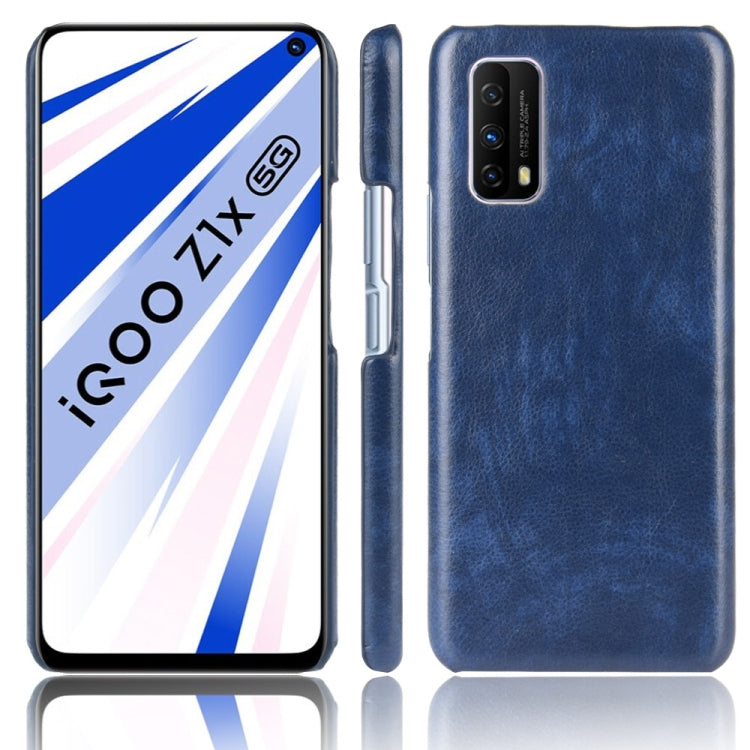 For Vivo Z1x  Shockproof Litchi Texture PC + PU Case