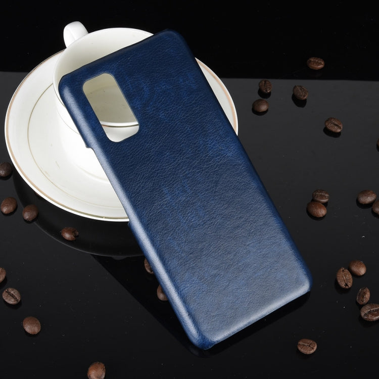 For Vivo Z1x  Shockproof Litchi Texture PC + PU Case