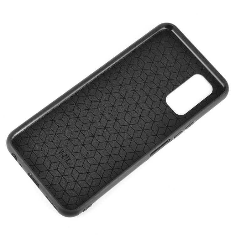 For Vivo Z1x Shockproof Sewing Cow Pattern Skin PC + PU + TPU Case