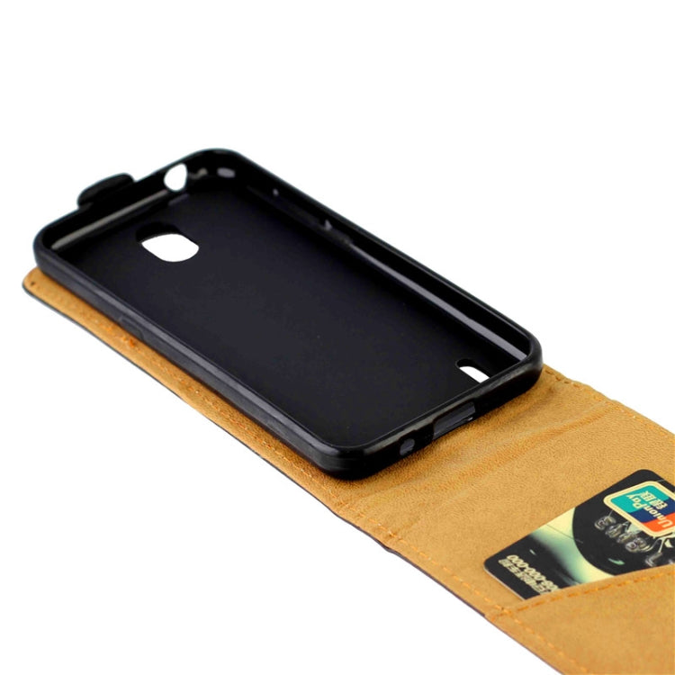 For Nokia1.3 Business Style Vertical Flip TPU Leather Case  with Card Slot(Black)