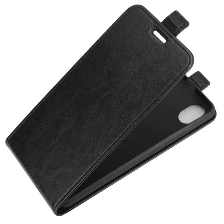 For WIKO Y61 R64 Texture Single Vertical Flip Leather Protective Case with Card Slots & Photo Frame