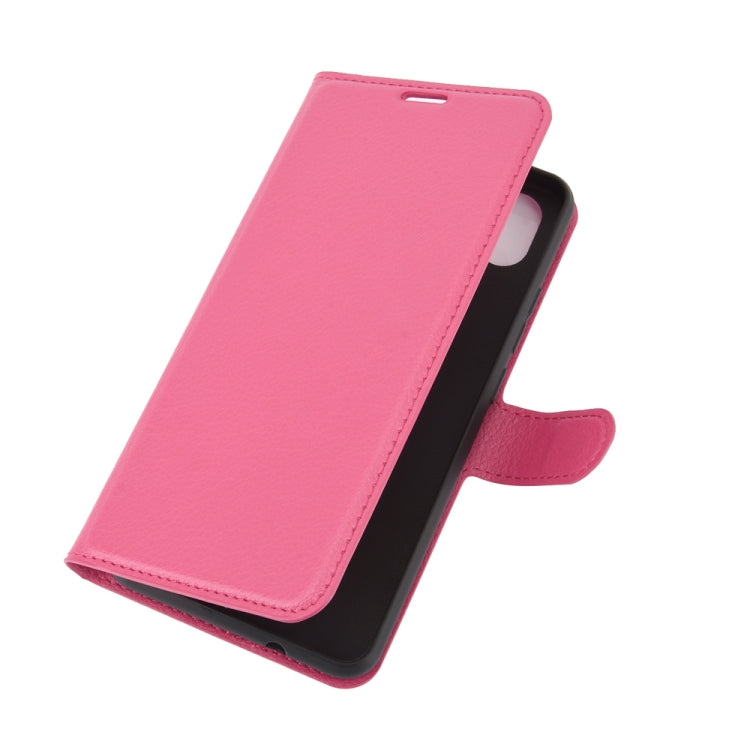 For WIKO Y61 Litchi Texture Horizontal Flip Protective Case with Holder & Card Slots & Wallet