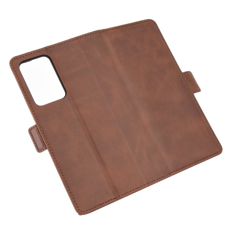 For Samsung Galaxy Note20 Ultra Dual-side Magnetic Buckle Horizontal Flip Leather Case with Holder & Card Slots & Wallet
