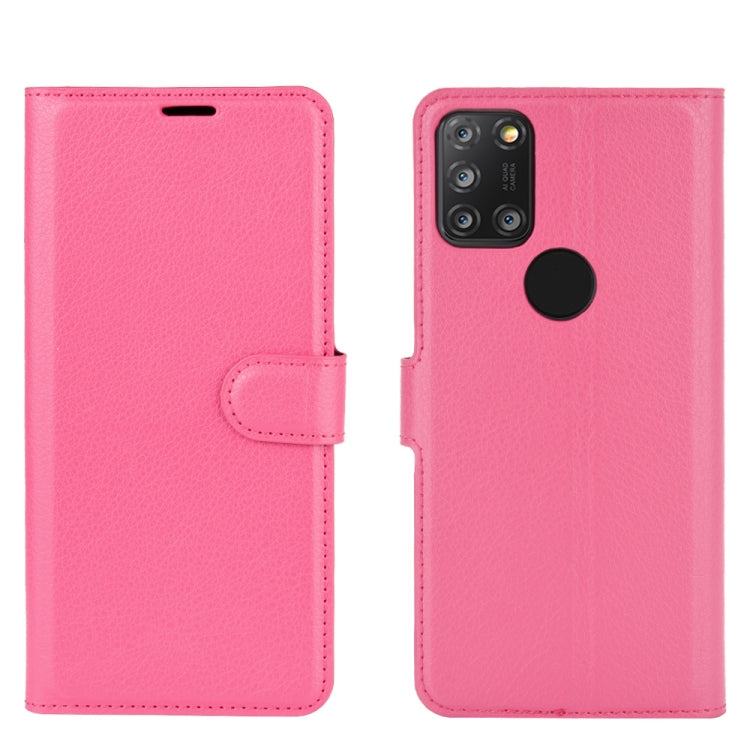 For Alcatel 3X 2020 Litchi Texture Horizontal Flip Protective Case with Holder & Card Slots & Wallet