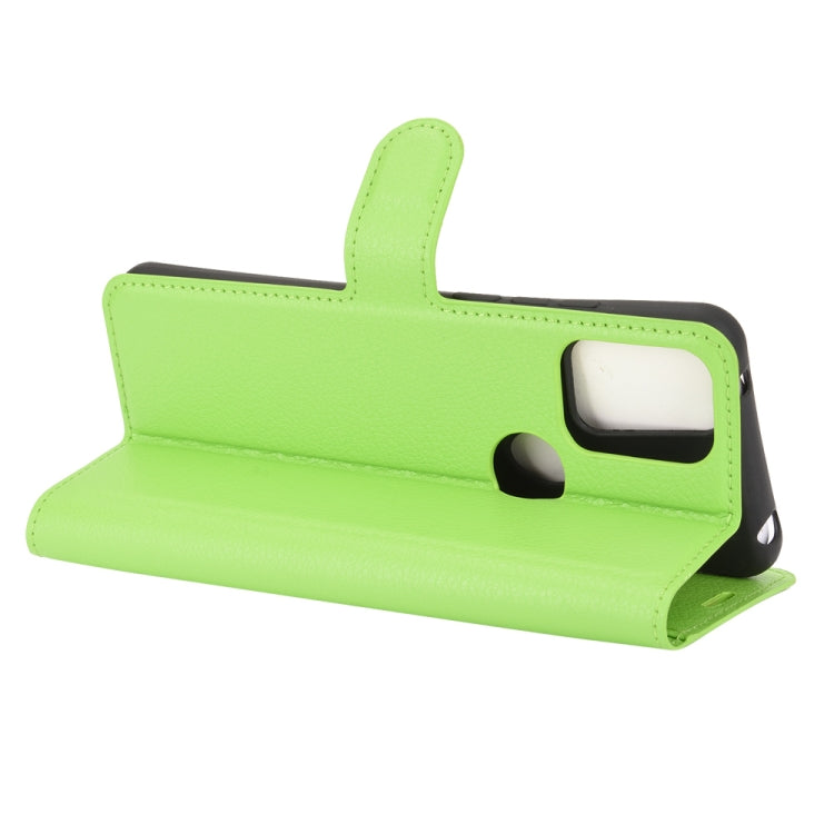 For Alcatel 3X 2020 Litchi Texture Horizontal Flip Protective Case with Holder & Card Slots & Wallet