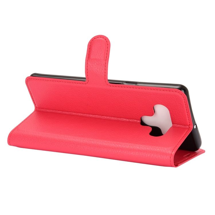 For LG Stylo 6 Litchi Texture Horizontal Flip Protective Case with Holder & Card Slots & Wallet