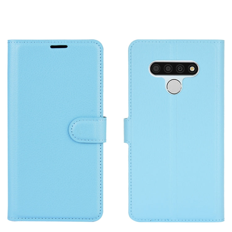 For LG Stylo 6 Litchi Texture Horizontal Flip Protective Case with Holder & Card Slots & Wallet