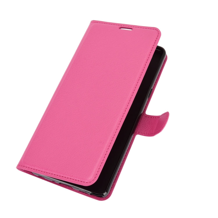For LG Stylo 6 Litchi Texture Horizontal Flip Protective Case with Holder & Card Slots & Wallet
