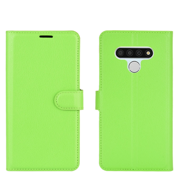 For LG Stylo 6 Litchi Texture Horizontal Flip Protective Case with Holder & Card Slots & Wallet