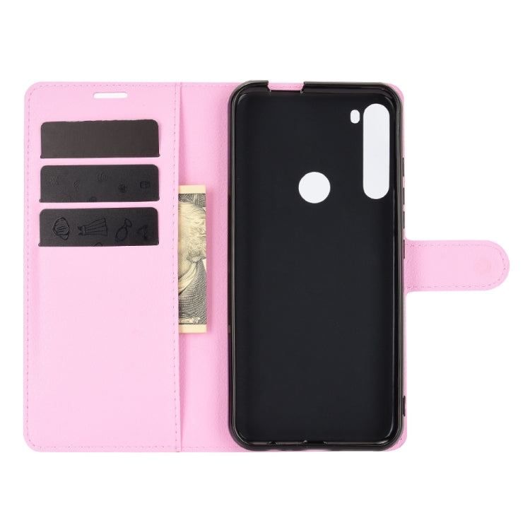 For Motorola One Fusion+ Litchi Texture Horizontal Flip Protective Case with Holder & Card Slots & Wallet