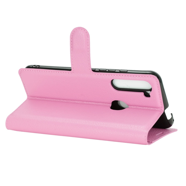 For Motorola One Fusion+ Litchi Texture Horizontal Flip Protective Case with Holder & Card Slots & Wallet