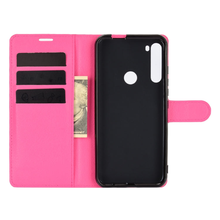 For Motorola One Fusion+ Litchi Texture Horizontal Flip Protective Case with Holder & Card Slots & Wallet