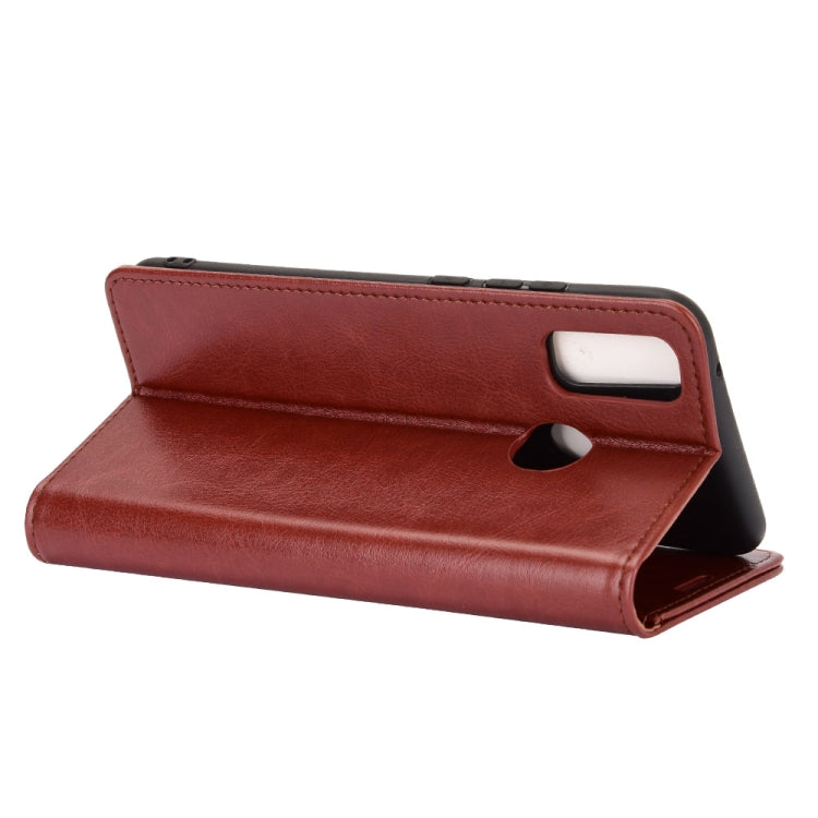 For Huawei Y8S R64 Texture Single Horizontal Flip Protective Case with Holder & Card Slots & Wallet& Photo Frame