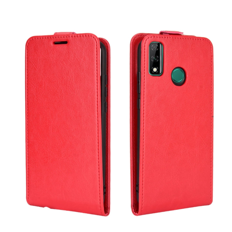 For Huawei Y8S R64 Texture Single Vertical Flip Leather Protective Case with Card Slots & Photo Frame