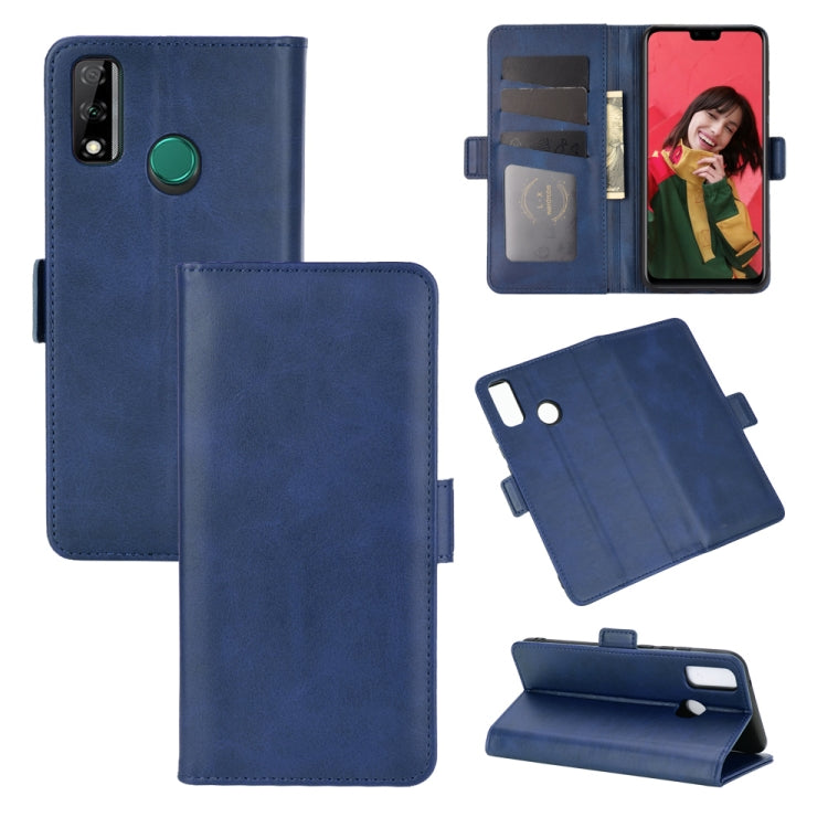 For Huawei Y8S  Dual-side Magnetic Buckle Horizontal Flip Leather Case with Holder & Card Slots & Wallet
