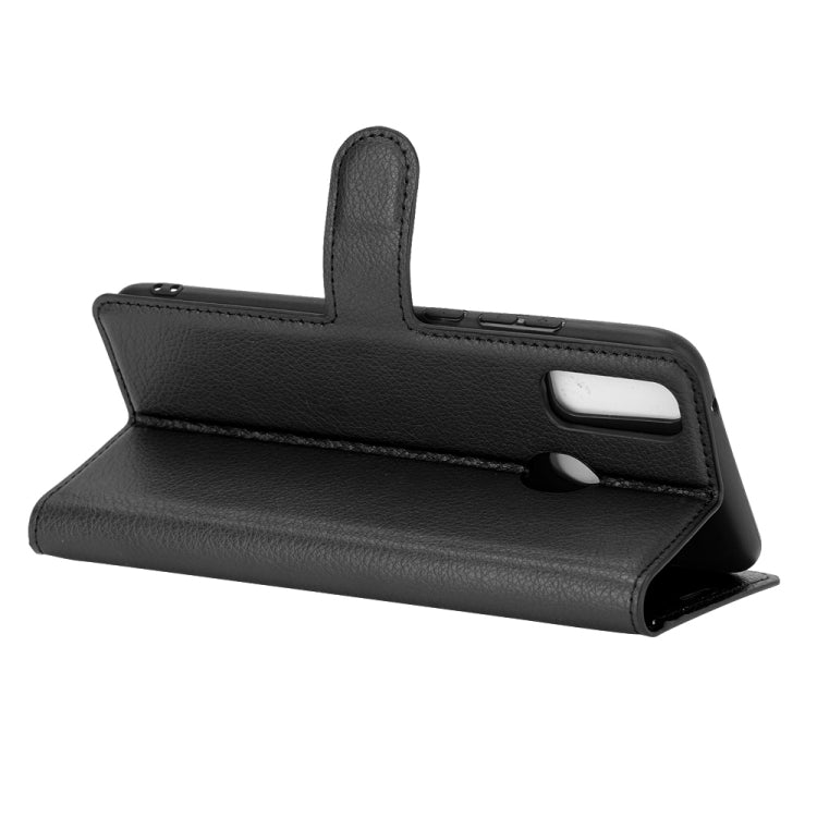 For Huawei Y8S Litchi Texture Horizontal Flip Protective Case with Holder & Card Slots & Wallet